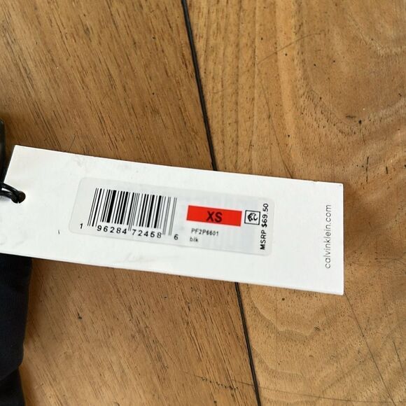 Calvin Klein Women's Super High Waist Full Length Tight Black NEW with tag - Picture 6 of 8